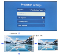 Everycom K1W Android 11.0 projecteur de cinéma maison mobile extérieur Smart Proyector Mini projecteur intelligent 4K