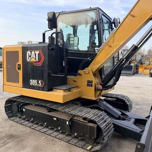 Mini-excavatrice d'occasion 2025 Cat305.5 305.5E 305.5E2, Caterpillar japonaise, 5,5t, équipement de construction, composants principaux, moteur, pompe - Product Image 3