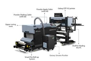 Estación Galaxy DTF Seismo L16 de 18 Pulgadas A2, Secador y Agitador de Polvo DTF 2 en 1 con Caja de Polvo, Agitador DTF de 45 cm - Product Image 5