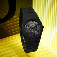 Montre Homme Ultra-Fine en Polycarbonate à Quartz, Bracelet Plastique Personnalisable, Étanche, Cadran Arabe, Verre Analogique 40mm, Charme Tendance