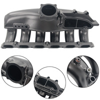 Colector de Admisión de Aluminio Billet para Motor BMW N55 3.0 Serie E/F F30 E90 F25 F10 F15 E60 335i 535i X3 X5 X6 con Kit de Riel de Combustible