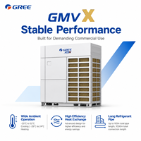 Système de climatisation VRF GREE GMV X 8HP-128HP pour projets CVC de bâtiments commerciaux