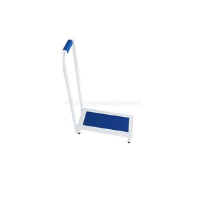 Tabouret de douche AUNT antidérapant en fer, repose-pieds de salle de bain 88 cm x 54,1 cm x 24,5 cm avec poignée pour plus de sécurité - Product Image 1