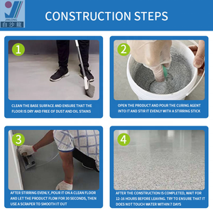 Revêtement liquide antidérapant de poignée de <span class=keywords><strong>peinture</strong></span> de sol époxy pour les rampes de terrasse antidérapantes en métal de tuile de <span class=keywords><strong>bois</strong></span> de béton - Product Image 6