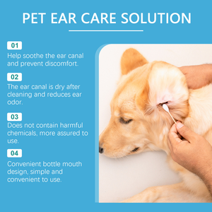 <span class=keywords><strong>Nettoyant</strong></span> pour les oreilles de chien <span class=keywords><strong>Otic</strong></span> Clean de marque privée OEM pour chats et chiens efficace contre les infections démangeaisons et contrôle les odeurs - Product Image 3