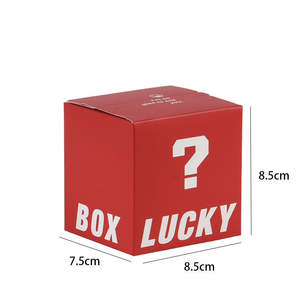 Vente flash, boîte mystère surprise écologique avec logo personnalisé, différentes tailles et impressions, boîtes en papier mystère de Noël personnalisées - Product Image 2