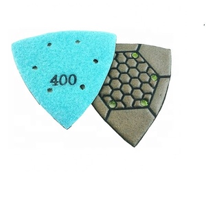 Tampons de polissage à sec triangulaires 50-3000 #   Pour pierre, marbre et <span class=keywords><strong>verre</strong></span> - Product Image 5