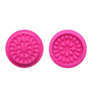 Portable Colorful Eyelash <b>Glue</b> Holder Tray Flower Base Gasket for False <b>Lash</b> <b>Extension</b> Grafting - Product Image 3