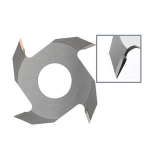 Fresa para uniones dentadas de madera con punta de carburo de tungsteno TCT de 4 alas, para herramientas de carpintería y conformado de tableros - Product Image 3