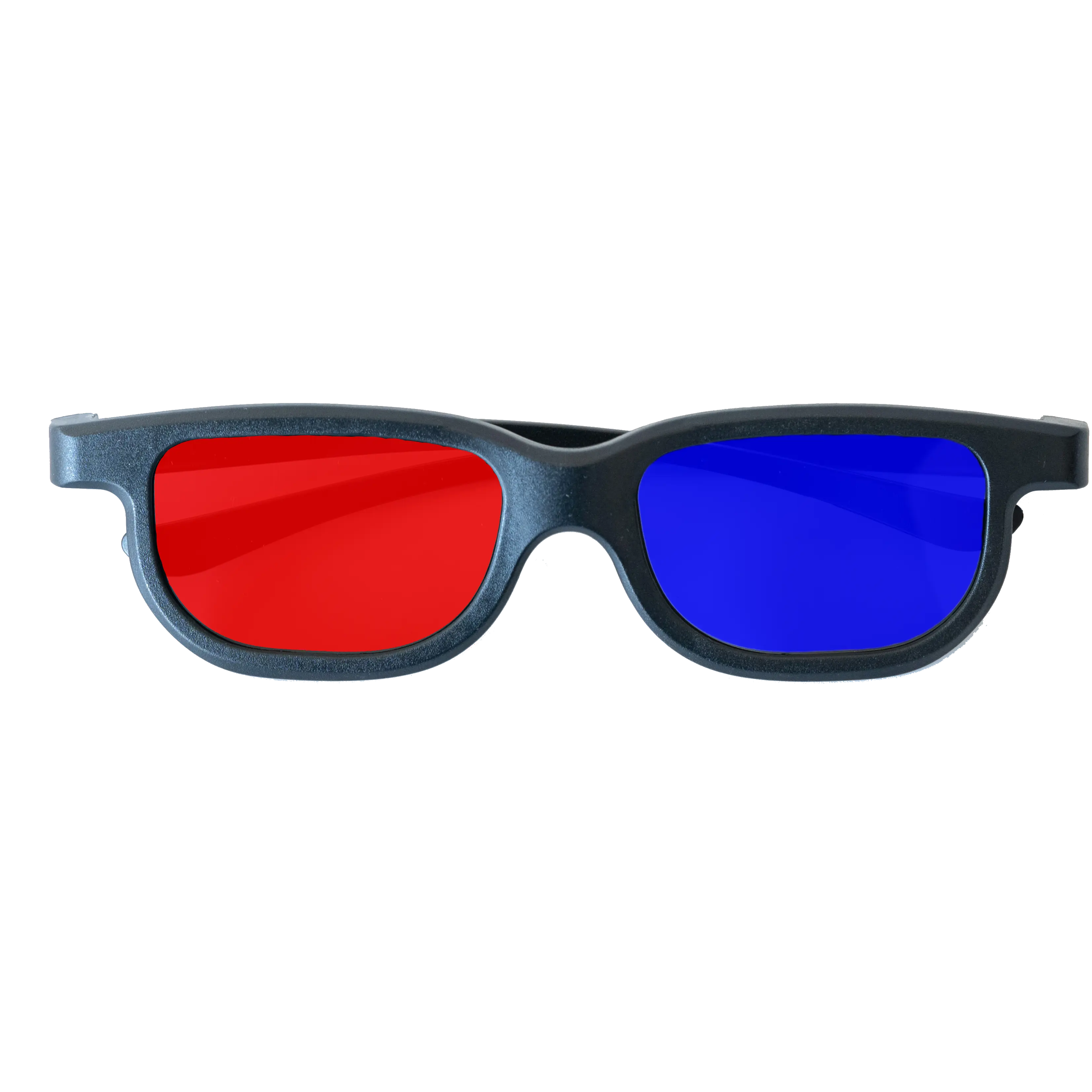 Hersteller direkt Kunststoff anaglyphen rot cyan rot blau 3d Brillen gestell kann individuell bedruckt werden LOGO