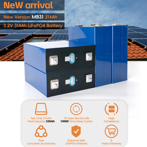 Batería de fosfato de hierro y litio (LiFePO4) EU LiFePO4 314Ah MB31 3.2V LFP para paneles solares, caravanas, barcos, vehículos recreativos y camping, compatible con sistemas de 12V, 24V y 48V. - Product Image 5