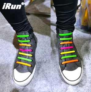 <span class=keywords><strong>IRun</strong></span>-cordones de silicona de grado alimenticio, respetuosos con el medio ambiente, sin cordones de sílice, cordones de Color Macaron personalizados, sin límite de cantidad mínima - Product Image 5