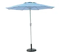 Khung Thép Không Gỉ Ngoài Trời Với Số Lượng Đơn Đặt Hàng Tối Thiểu Thấp Bake Dù Che Nắng Sân Vườn Cao Cấp Patio Umbrella