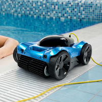 Робот-пылесос для бассейнов Addotron XT Pro Eco-Friendly, беспроводной, для очистки стен, с двигателем 300 Вт, корзина 3,5 л, сертификат CE