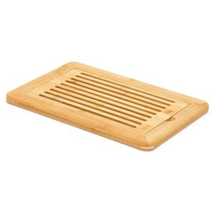 Grande planche à pain en bambou naturel <span class=keywords><strong>de</strong></span> qualité supérieure avec plateau à miettes gravé, plateau <span class=keywords><strong>de</strong></span> service pour la cuisine - Product Image 1