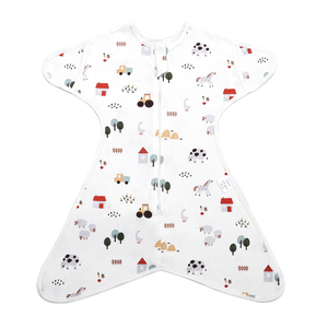 Sac de couchage pour bébé nouveau-né, très vendu, confortable, toutes saisons, <span class=keywords><strong>1</strong></span>,<span class=keywords><strong>5</strong></span> <span class=keywords><strong>tog</strong></span>, avec fermeture éclair bidirectionnelle, 100% coton, écologique - Product Image 5