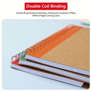 Customized Printed <b>A5</b> B6 Note Book Lined Grid Spiral Memo <b>Notepad</b> Pocket Diary with Pen - Product Image 5