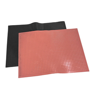 Anti Slip Mat Rubber Checkered Rectangle Bath Mat Non Slip For Bathroom Floor Protection - Product Image 4