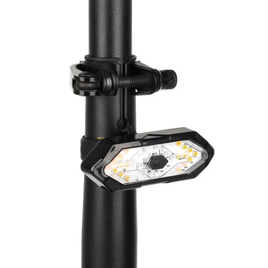 Juego de luces para scooter M365 1S Pro2 MI3 MAX G30, guardabarros trasero universal con clip para patinete eléctrico para adultos, luces de señalización de giro. - Product Image 3