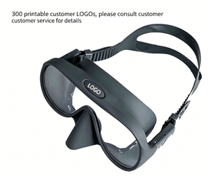 Máscara Facial Completa de Silicona |   Gafas de Natación Profesionales y para Pesca con Visión Ultra Amplia que Ofrece Visibilidad para un Amplio Campo de Visión - Product Image 5