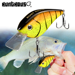 Leurre de pêche flottant crankbait 65 mm 16,5 g, appât artificiel dur pour la pêche au bar, au brochet et au lucioperche, directement de l'usine - Product Image 1