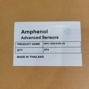 Sensore pressione NPC-1220-015D-3S amfenolo trasduttore 15psi differenziale SIP-4 <span class=keywords><strong>PCB</strong></span> montaggio - Product Image 3