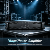 Amplificateur de puissance professionnel en promotion, classe AB, haute puissance, pour scène, karaoké, bar, performance en extérieur, système PA