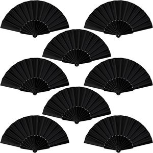 Abanico Plegable de Plástico Personalizado Wuyung Rainbow de 23 cm, Diseño de Bambú Tallado, Técnica Artística Coleccionable, para Bodas y Fiestas - Product Image 1