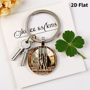 Porte-clés métallique souvenir emblématique du Royaume-Uni : Big Ben, boîte aux lettres rouge, drapeau Union Jack – Idéal <span class=keywords><strong>pour</strong></span> souvenir de <span class=keywords><strong>voyage</strong></span> à <span class=keywords><strong>Londres</strong></span> - Product Image 5