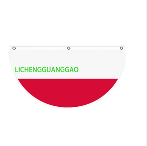 Drapeau <span class=keywords><strong>Norvège</strong></span> en forme d'éventail, design personnalisé, drapeau en forme d'éventail, drapeau de jardin, drapeau d'extérieur, drapeau de cour - Product Image 6