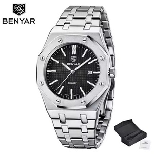 BENYAR 5156 Men's Quartz Watch Fashion Multifunctional Waterproof <b>Automatic</b> Luminous <b>Chronograph</b> Relogio Masculino - Product Image 1