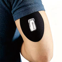 Patch adhésif pour capteur de glycémie, patch adhésif, patch pour capteur Dexcom G6, forme personnalisée, respirant et imperméable