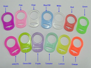 Anneaux adaptateurs en silicone transparent de qualité alimentaire pour sucettes <span class=keywords><strong>Mam</strong></span> à bouton, attaches de tétine et clips de dentition pour bébé - Product Image 6