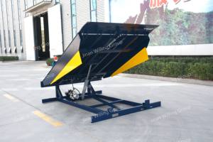 Peralatan Pemuatan Industri Stasioner Dock Leveler Hidrolik Baja Tugas Berat yang Tahan Lama - Rentang Suhu -10~50C - Product Image 5