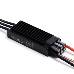 ตัวควบคุมความเร็วอิเล็กทรอนิกส์แบบไร้แปรงถ่าน 150A แรงดันสูง 5-12S แบบออปโตไอโซเลท  สำหรับเครื่องบินบังคับวิทยุและโดรนยกของหนัก - Product Image 1