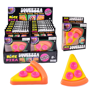Vente directe d'usine en gros Squeezza Pizza Squishy, jouet souple pour les doigts, balle anti-stress pour enfants et adultes, jouet pour soulager l'anxiété - Product Image 2