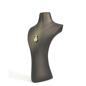 Yadao-soporte para collar de cuero de alta gama, colgante para busto, accesorios de exhibición de resina gris, maniquí de exhibición de joyería - Product Image 4