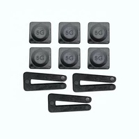 3 Ventilateur de Plafond Lame Équilibrage Kit D'équilibrage De Ventilateur Kits Comprennent 3 PIÈCES En Plastique D'équilibrage Clip et 6 PIÈCES Auto-Adhésif 5G Poids
