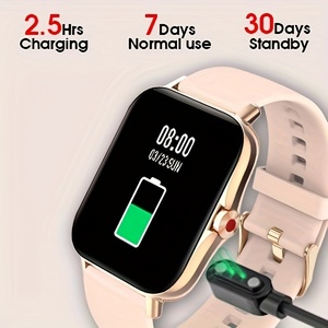 <span class=keywords><strong>Reloj</strong></span> Inteligente para <span class=keywords><strong>Mujer</strong></span> <span class=keywords><strong>Compatible</strong></span> <span class=keywords><strong>con</strong></span> Teléfonos <span class=keywords><strong>iPhone</strong></span> y Android, Equipado <span class=keywords><strong>con</strong></span> Monitor de Salud/Mensajes - Product Image 3
