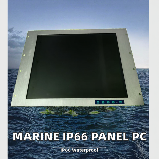 Aluminium TFT Panel PC Touch Screen Waterproof IP66 Marine Product