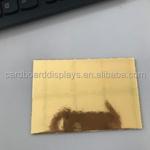 Base de cartón para carne y pescado, tablero para salmón ahumado de 6 x 8 pulgadas, bases doradas para pasteles, tablero redondo plateado para pasteles, tambor para pasteles - Product Image 2