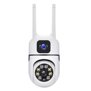 New Upgrade Version WiFi Mobile Full Hd <strong>Motion</strong> <strong>Detection</strong> Full Color Night Version Home Security Dual Lens <strong>Camera</strong> - Product Image 1