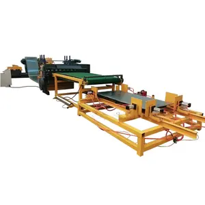 Automatic aluminum steel coil cut to length and slitting machine metal sheet cutting machine