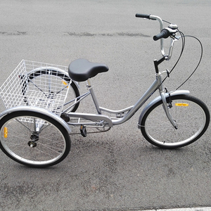 Meilleures ventes adulte tricycle arrière 2 deux roue <span class=keywords><strong>24</strong></span> <span class=keywords><strong>pouces</strong></span> gear vitesse pliage faible QUANTITÉ MINIMALE DE COMMANDE <span class=keywords><strong>vélo</strong></span> cargo - Product Image 1