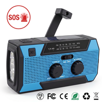 Banco de Energía de Alta Capacidad de 5000 mAh con Función de Carga Rápida Tipo-C, Preparación para Desastres, Plástico ABS, Radio de Emergencia NOAA