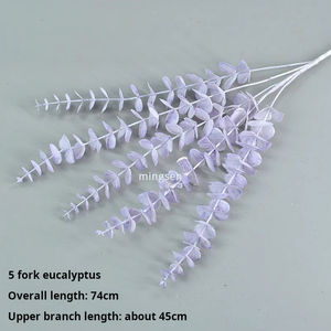 Fiore di fantasia di fiori viola viola luce serie decorazione di nozze fiore floreale - Product Image 6