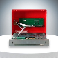 Panel de Control de Alarma Contra Incendios Convencional Alfamax C-1000-8 de 8 Zonas, Alimentación 24V DC/220V AC, Protección Contra Incendios para Edificios Medianos