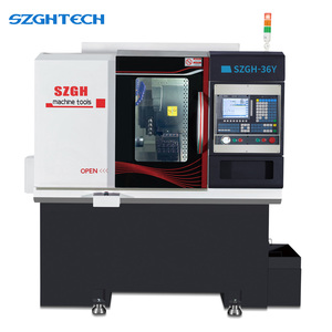 เครื่องกลึง CNC อัจฉริยะ | ตัวเลือกแกน2/3หนีบครั้งเดียวเข้ากันได้กับหัวเพาเวอร์ - Product Image 1