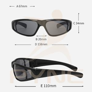 Piccola montatura Unisex di alta qualità Sport ciclismo occhiali da sole Anti-ultravioletti da equitazione occhiali da uomo ciclismo occhiali da sole all'ingrosso - Product Image 2