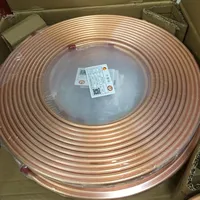 Tubo de cobre para refrigeración, bobina 3/8 1/4, tubo de cobre para aire acondicionado